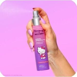 The CRÈME SHOP X Hello Kitty(Purple) Makeup Perfecting Mist, Clear